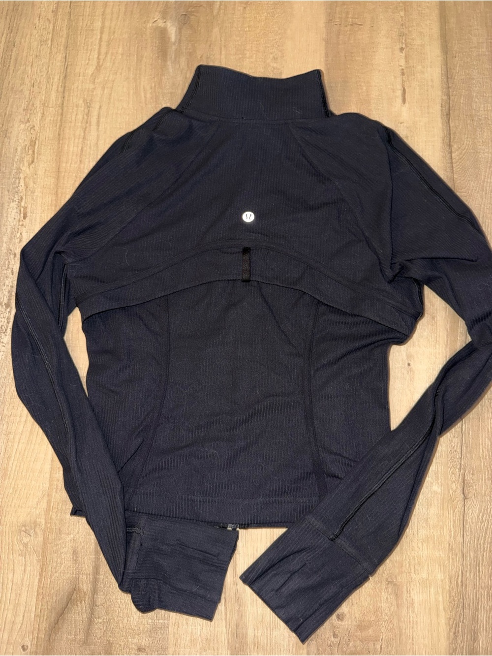 Lululemon cropped ribbed define jacket nulu